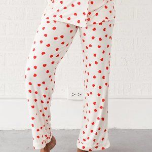 Riot Theory Rumer Heart Lollipop Bamboo Pajama Pants in XS